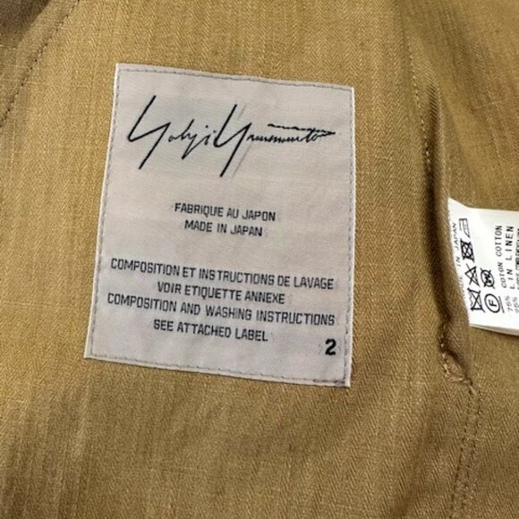 YOHJI YAMAMOTO SIZE 2/M COLORBLOCK PATTERN COAT/JACKET - Picture 6 of 7